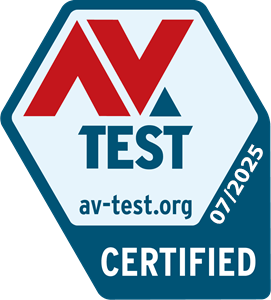 AV-TEST Certified badge